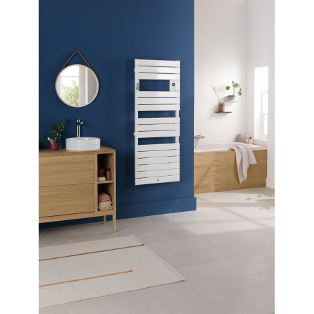 Sèche-serviettes THERMOR Riviera 2 avec soufflerie 2000 W - Lames plates, connecté