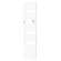 Sèche-serviettes THERMOR Riviera 2 étroit avec soufflerie 1500 W - Lames plates, connecté