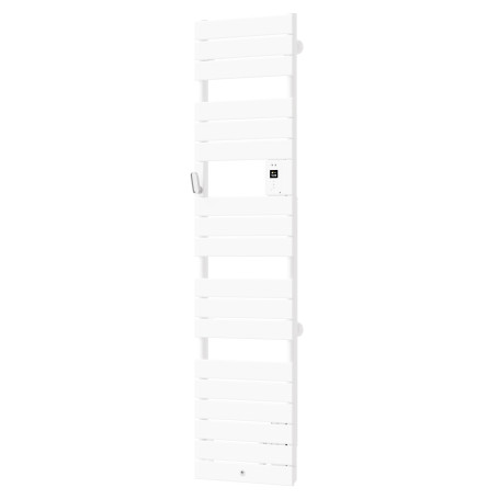 Sèche-serviettes THERMOR Riviera 2 étroit avec soufflerie 1500 W - Lames plates, connecté