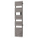 Sèche-serviettes THERMOR Riviera 2 étroit avec soufflerie 1750 W - Lames plates, connecté