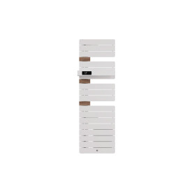 Sèche-serviettes THERMOR Allure 4 étroit mât à gauche 1600 W - Cadre ouvert, connecté Wi-Fi