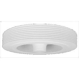 Brasseur d’air de plafond sans pales EXHALE EF34 blanc, effet vortex, Ø 86 cm, télécommande (EF34WSL)