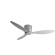 Brasseur d’air de plafond SAMARAT 132 tripale ultra-plat, Ø 132 cm, sans éclairage (SAM132SL)