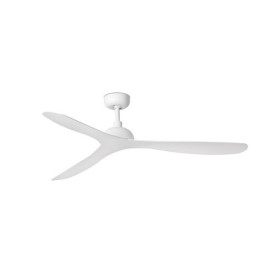 Brasseur d’air de plafond FARO GOTLAND M blanc, moteur DC, 6 vitesses, Ø 132 cm, télécommande (33446)