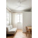 Brasseur d’air de plafond FARO GOTLAND M blanc, moteur DC, 6 vitesses, Ø 132 cm, télécommande (33446)