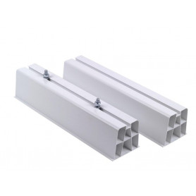 Support climatiseur au sol PVC, max-80 kg