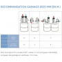 Chauffe-eau thermodynamique Calypso connecté vertical mural 100L