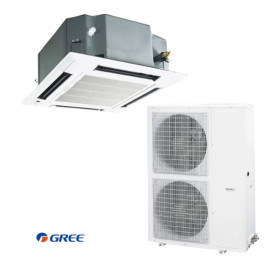 Climatiseur Cassette GREE 12,5 kW - Inverter, Réversible & Très Haute Puissance pour Grands Espaces (GUD125T / GUD125WNhA-T)