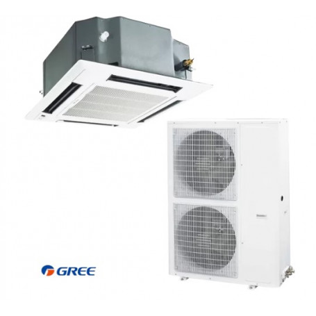Climatiseur Cassette GREE 12,5 kW - Inverter, Réversible & Très Haute Puissance pour Grands Espaces (GUD125T / GUD125WNhA-T)
