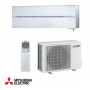 Climatiseur Mural Design MITSUBISHI Electric série LN 2,5 kW - Wi-Fi, Plasma Quad Plus & 3D i-see (MSZ-LN25VG)