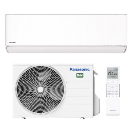 Climatiseur Mural Réversible PANASONIC Etherea Z 3,5 kW - Mono-split Inverter R32 Blanc Mat (CS-Z35ZKEW / CU-Z35ZKE)