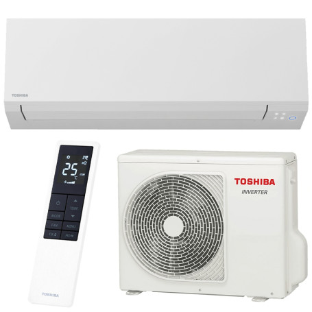 Climatiseur Mural Réversible TOSHIBA Shorai Edge 5,0 kW - Mono-split Inverter R32 Blanc Mat (RAS-B18G3KVSG-E / RAS-18J2AVSG-E)