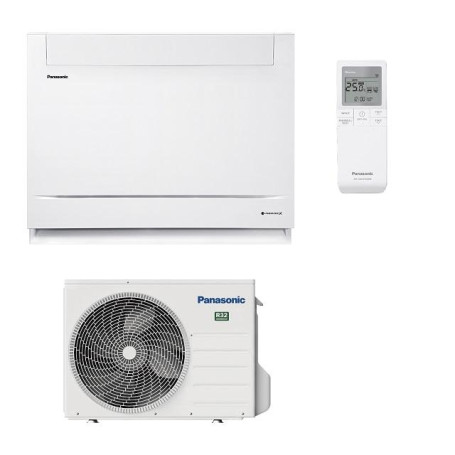 Climatiseur Console Réversible PANASONIC 5,0 kW - Mono-split Inverter R32 Double Flux & Nanoe X (CS-Z50UFEAW / CU-Z50UBEA)