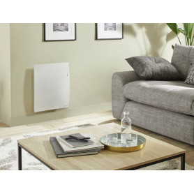 Radiateur connecté Pilotage Intelligent Agilia horizontal 1000W blanc carat