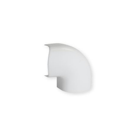 Angle plat pour CND 65x50 blanc