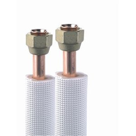Liaison flare PE blanc 1/4-1/2 10m