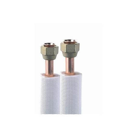 Liaison flare PE blanc 1/4-3/8 5m