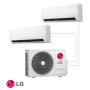 Système multisplit LG RM2U15.U18 + RMN09.NSJ + RMN09.NSJ