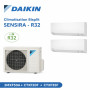 Daikin Climatisation Bi-splits - SENSIRA - R32 - 2MXF50A + CTXF20F + CTXF35F