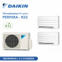 Daikin Climatisation Bi-splits - PERFERA - R32 - 2MXM40A9 + 2 x CVXM20A