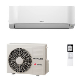 Climatiseur Mural Réversible HITACHI AirHome 400 7,1 kW - Mono-split Inverter R32 Wi-Fi intégré (RAK-DJ70RHAE / RAC-DJ70WHAE)