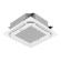 Climatiseur Cassette GREE 3,5 kW - Inverter Réversible R32, panneau inclus (GUD35T1)