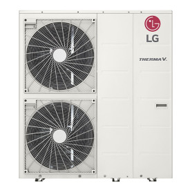 Pompe à chaleur air-eau LG Therma V 14 kW - Monobloc R32, 65 °C (HM141MR.U34)