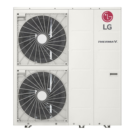 Pompe à chaleur air-eau LG Therma V 14 kW - Monobloc R32, 65 °C (HM141MR.U34)