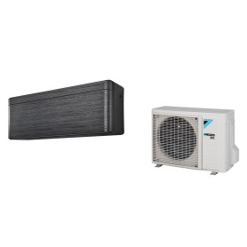 Climatiseur Mural Réversible DAIKIN Stylish 2,0 kW Blackwood - Mono-split R32 Wi-Fi (FTXA20BT / RXA20A9)