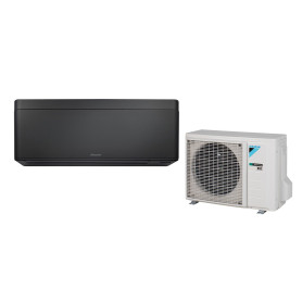 Climatiseur Mural Réversible DAIKIN Stylish 3,4 kW Noir - Mono-split R32 Wi-Fi (FTXA35CB / RXA35A9)