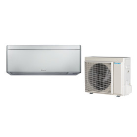 Climatiseur Mural Réversible DAIKIN Stylish 4,2 kW Argent - Mono-split R32 Wi-Fi (FTXA42CS / RXA42B9)