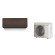 Climatiseur Mural Réversible DAIKIN Stylish 4,2 kW Effet Cuir Marron Foncé - Mono-split R32 Wi-Fi (FTXA42DL / RXA42B8)
