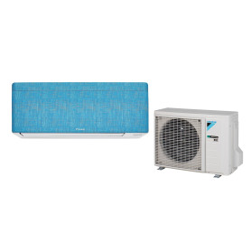 Climatiseur Mural Réversible DAIKIN Stylish 3,4 kW Effet Tissu Coloré - Mono-split R32 Wi-Fi (FTXA35DC / RXA35A8)