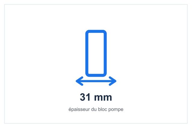 Encombrement réduit du bloc pompe Eckerle EE600+