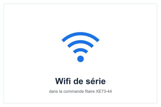 Commande filaire Wifi XE73-44 du gainable Gree