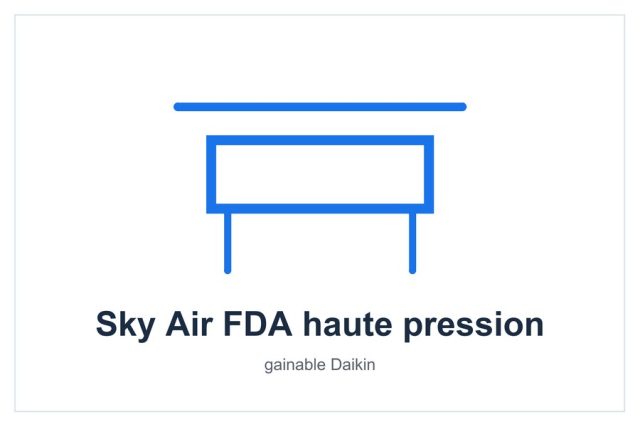 Sky Air FDA haute pression