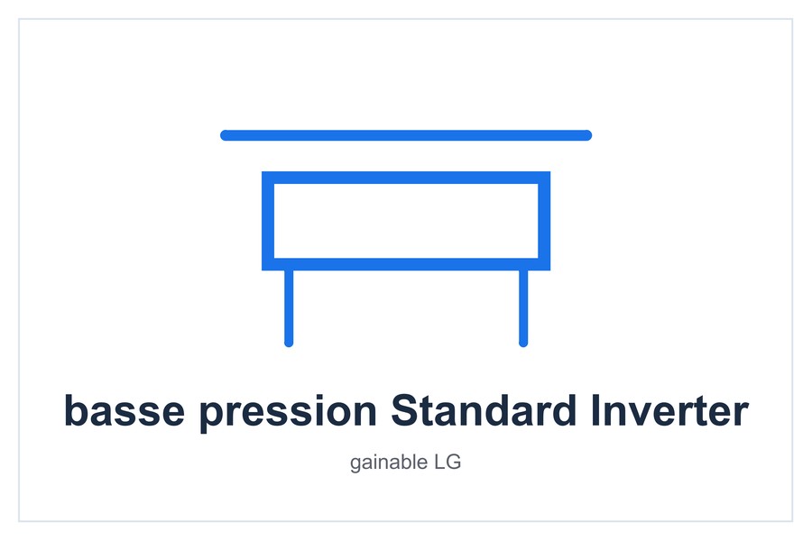 basse pression Standard Inverter