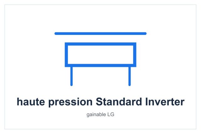 haute pression Standard Inverter