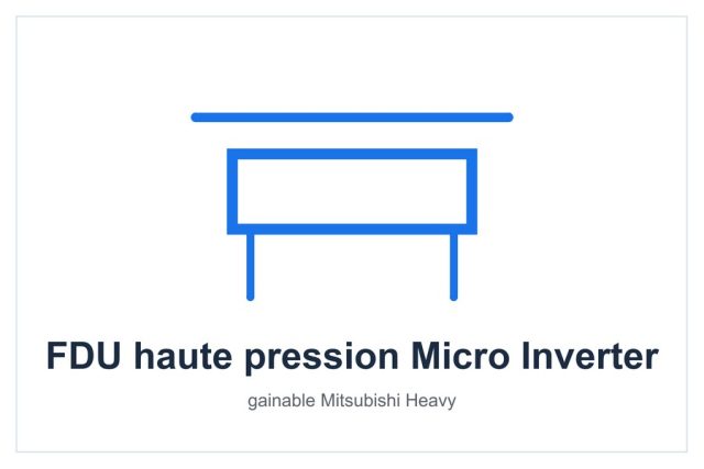 FDU haute pression Micro Inverter