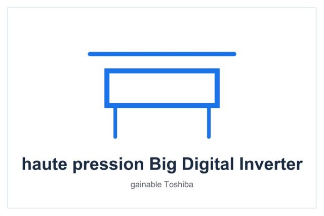 haute pression Big Digital Inverter