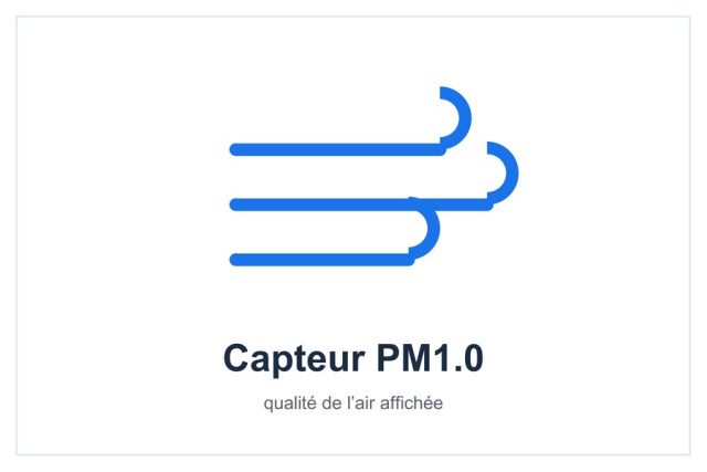 Capteur PM1.0 du climatiseur LG AP12RK