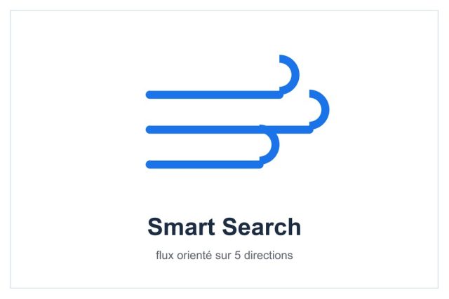 Flux orienté par la fonction Smart Search