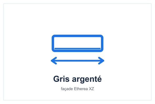 Finition gris argenté de l’Etherea