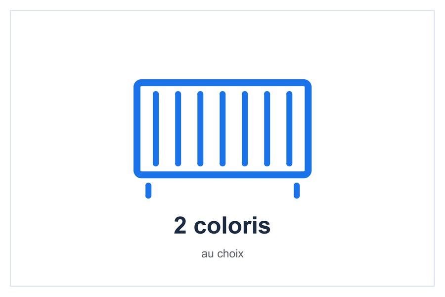 2 coloris au choix