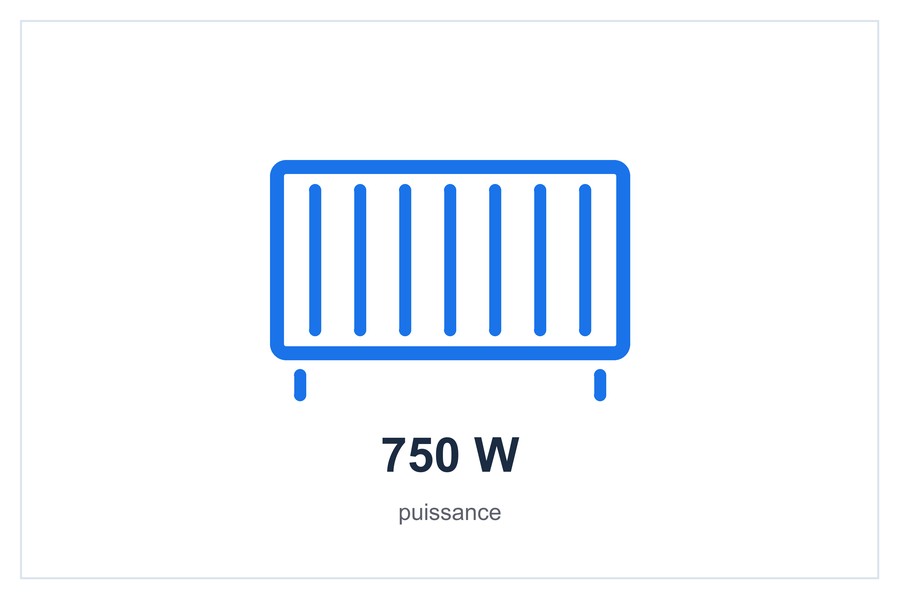 750 W puissance
