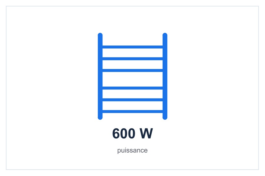 600 W puissance
