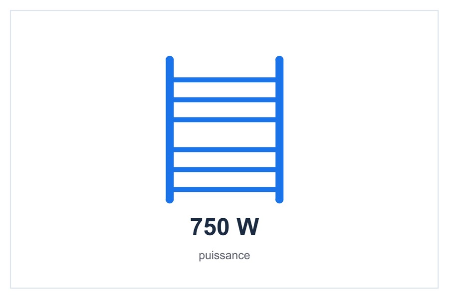 750 W puissance