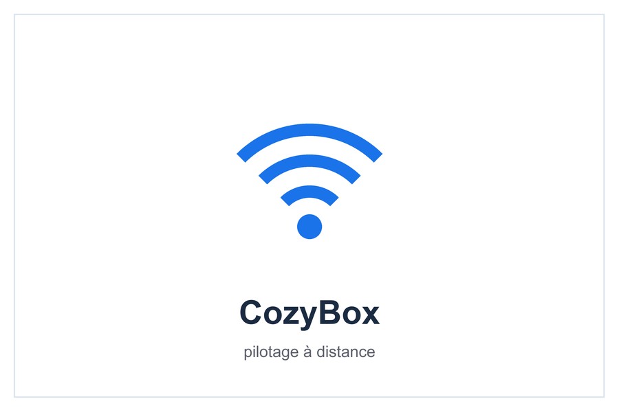 CozyBox pilotage à distance