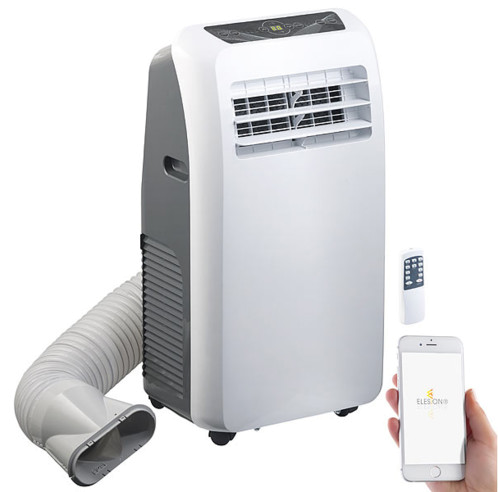 Air Cooler PRO Climatiseur mobile avec fonction déshumidification 3en1  Refroidisseur, déshumidificateur et purificateur d'air Climatiseur mobile  avec